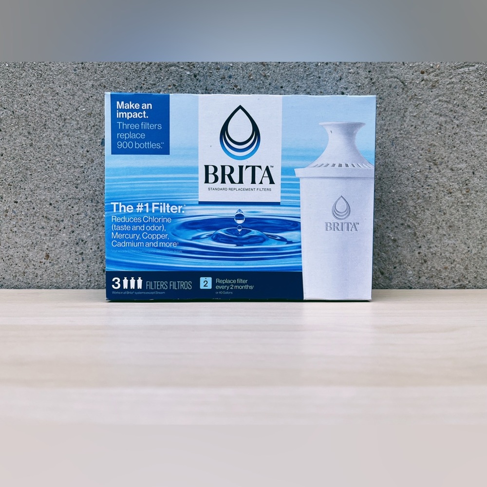 Brita Standard Water Filter Replacements - 3 Pack